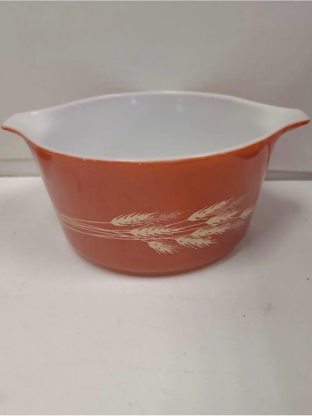 Pyrex Vintage Autumn Harvest 473-B with Lid